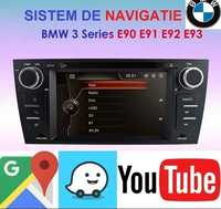 Navigatie Dedicata 2DIN DVD CD Player BMW E90 E91 E92 E93