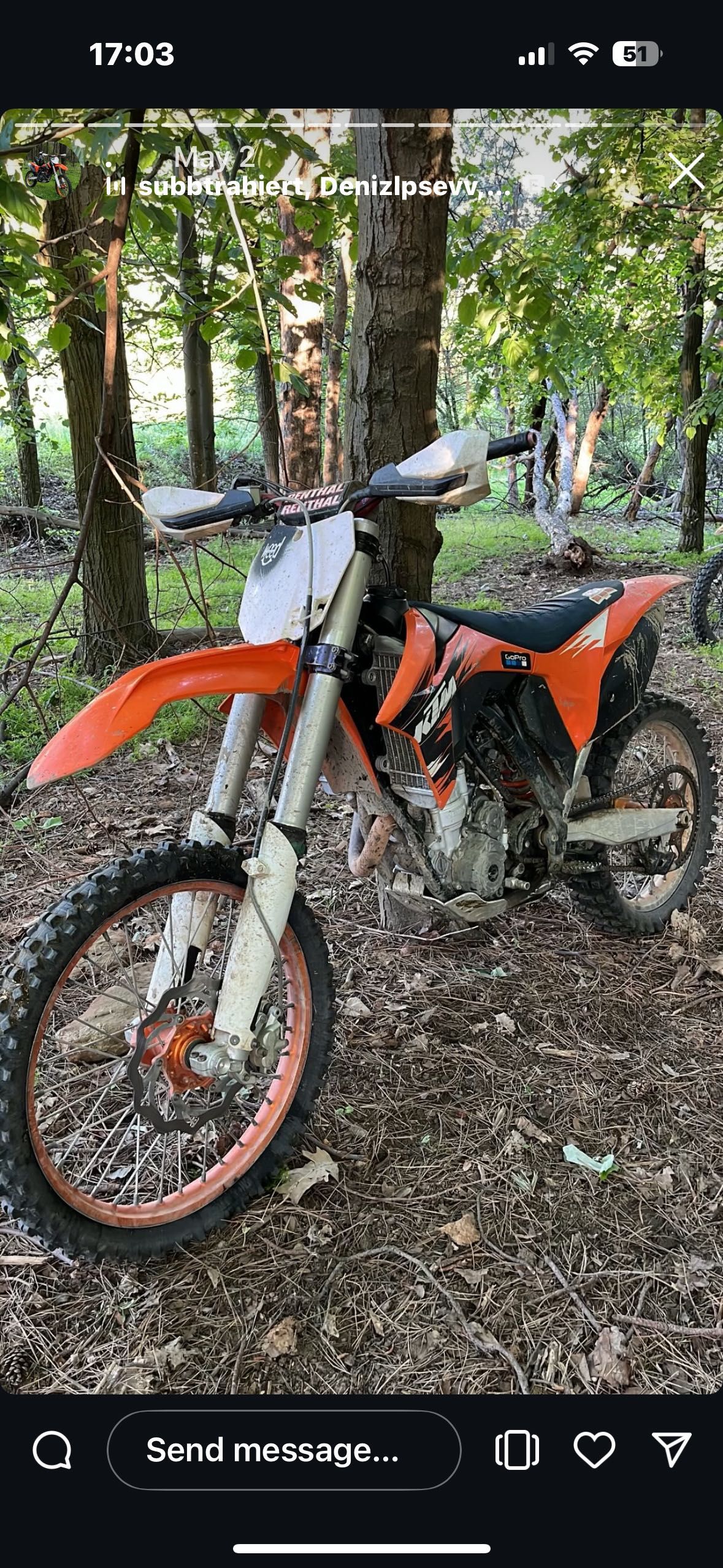 Кросов мотор KTM SX-F 350