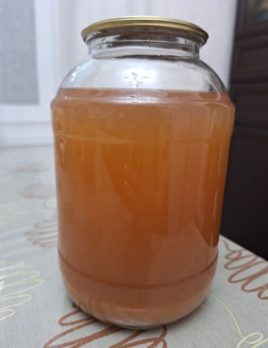 Сок яблочный домашний