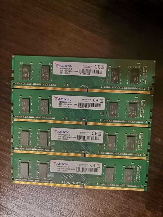 16GB DDR4 ADATA 4x4GB 2400MHz