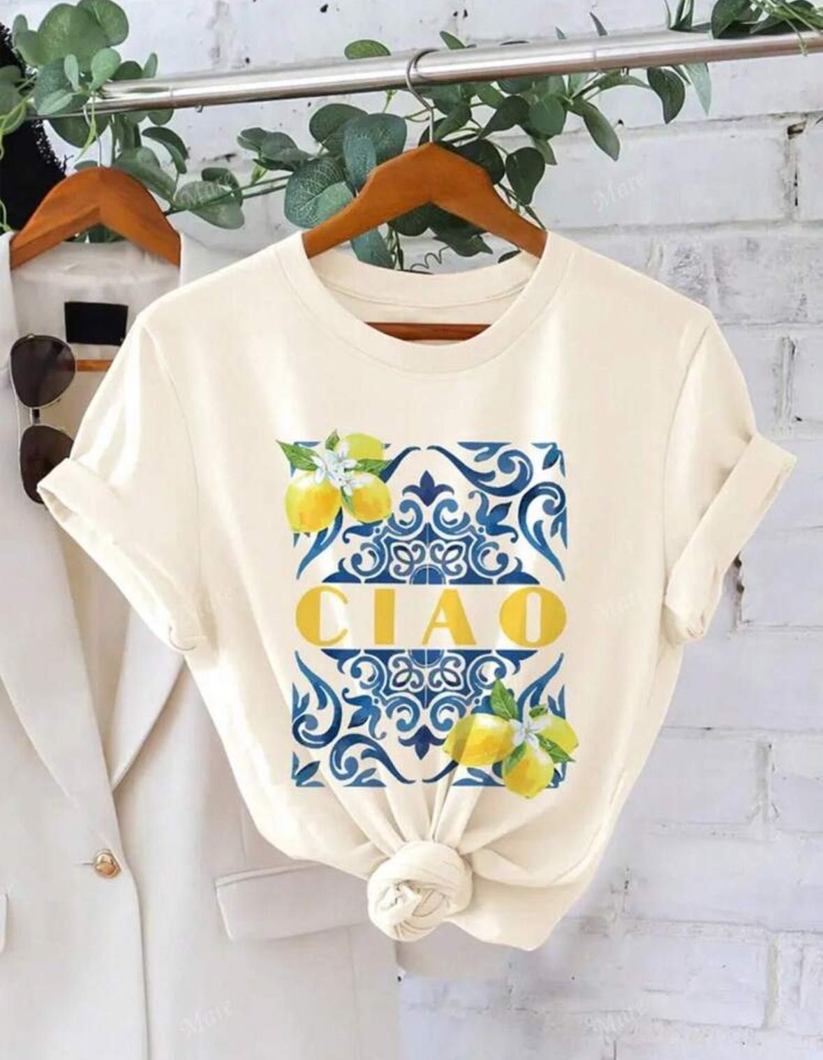 Дамски блузи с къс ръкав - S, M, L, XL нови
