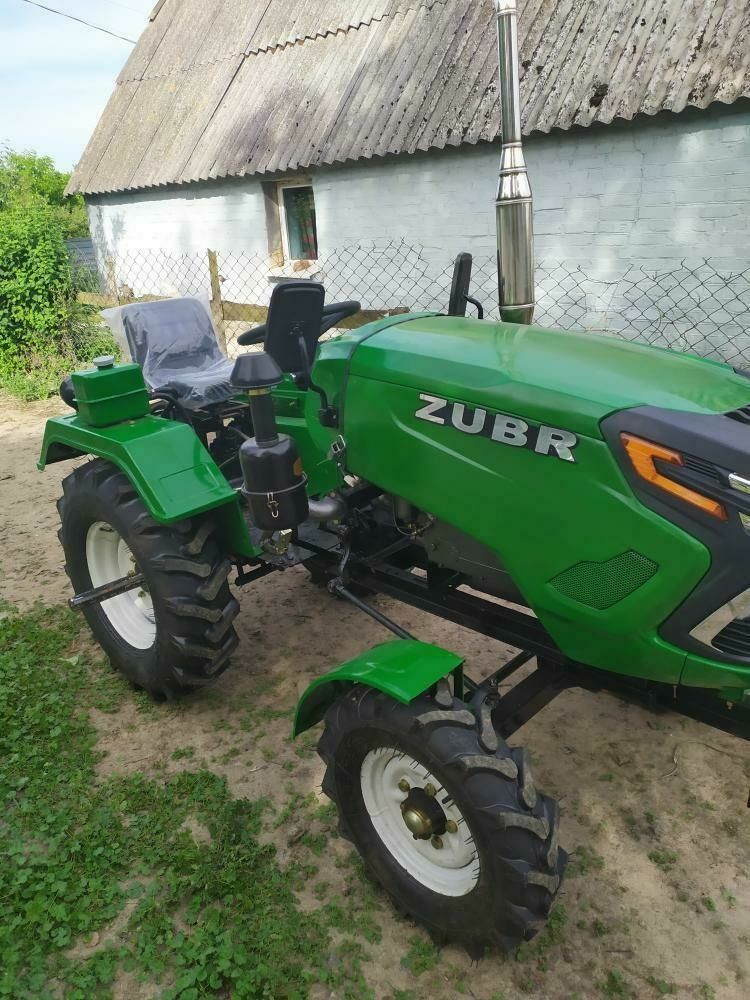 Mini traktor zubr, зубр мини трактор