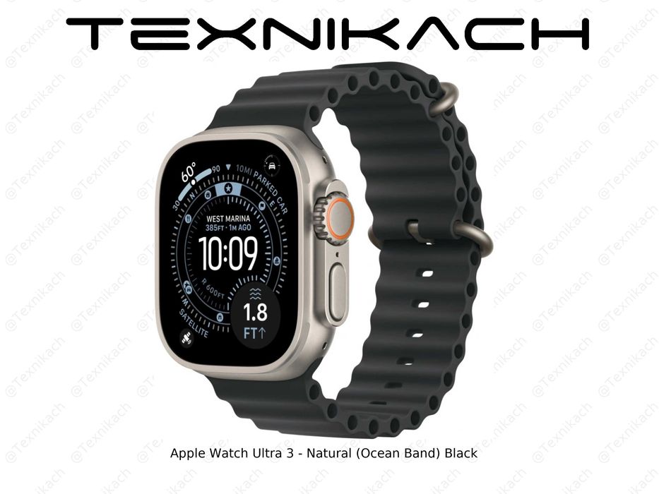 Новый • Apple Watch Ultra 3 (Ocean Band) • Доставка