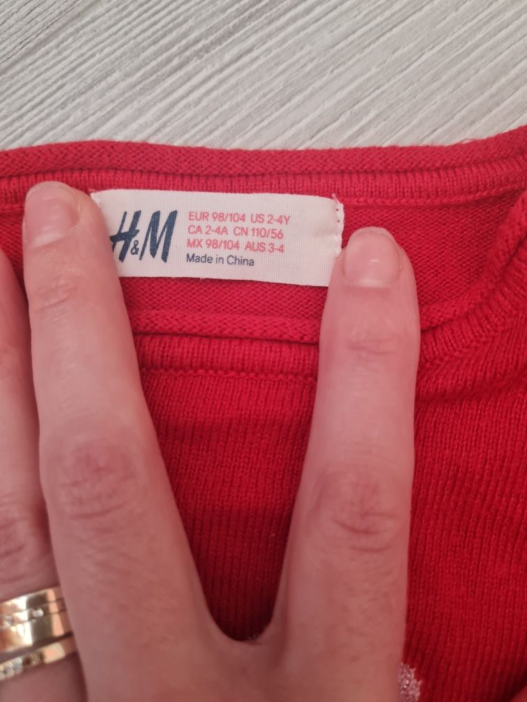 Bluza H&M fetita marimea 98/104