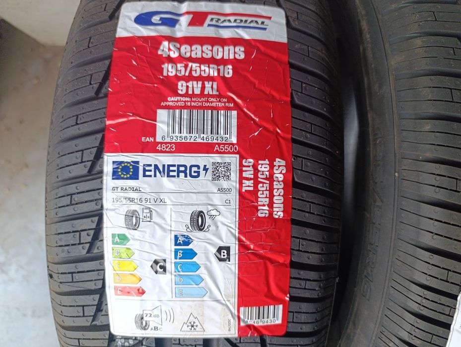Anvelope all season noi 195 55 16 GT radial dot 2024 2 buc 55