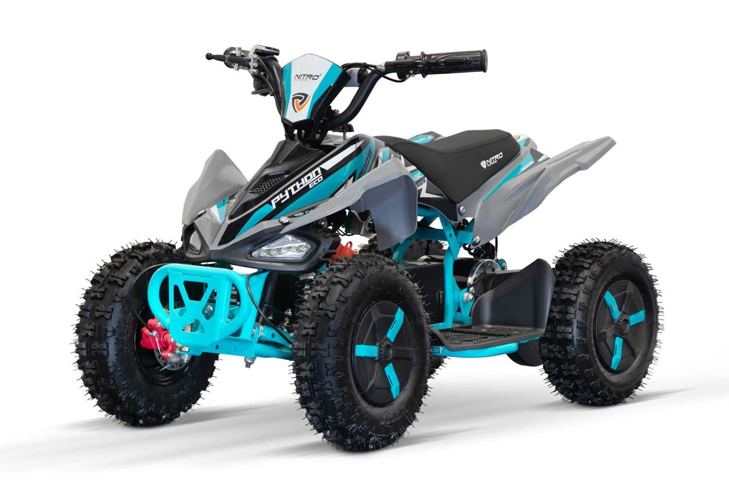 ATV electric NITRO ECO Python 1000W 36V cu 3 Viteze, Light Blue