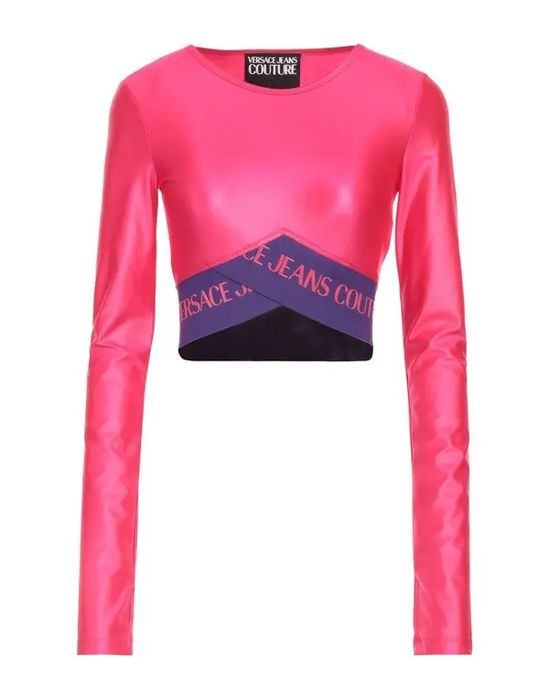 Къс топ Versace Couture
