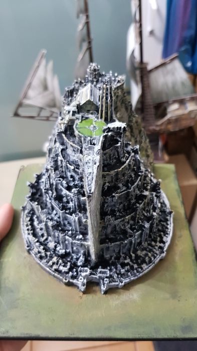 Colectie unica sah figurine si diorame Lord of the Rings si Hobbit