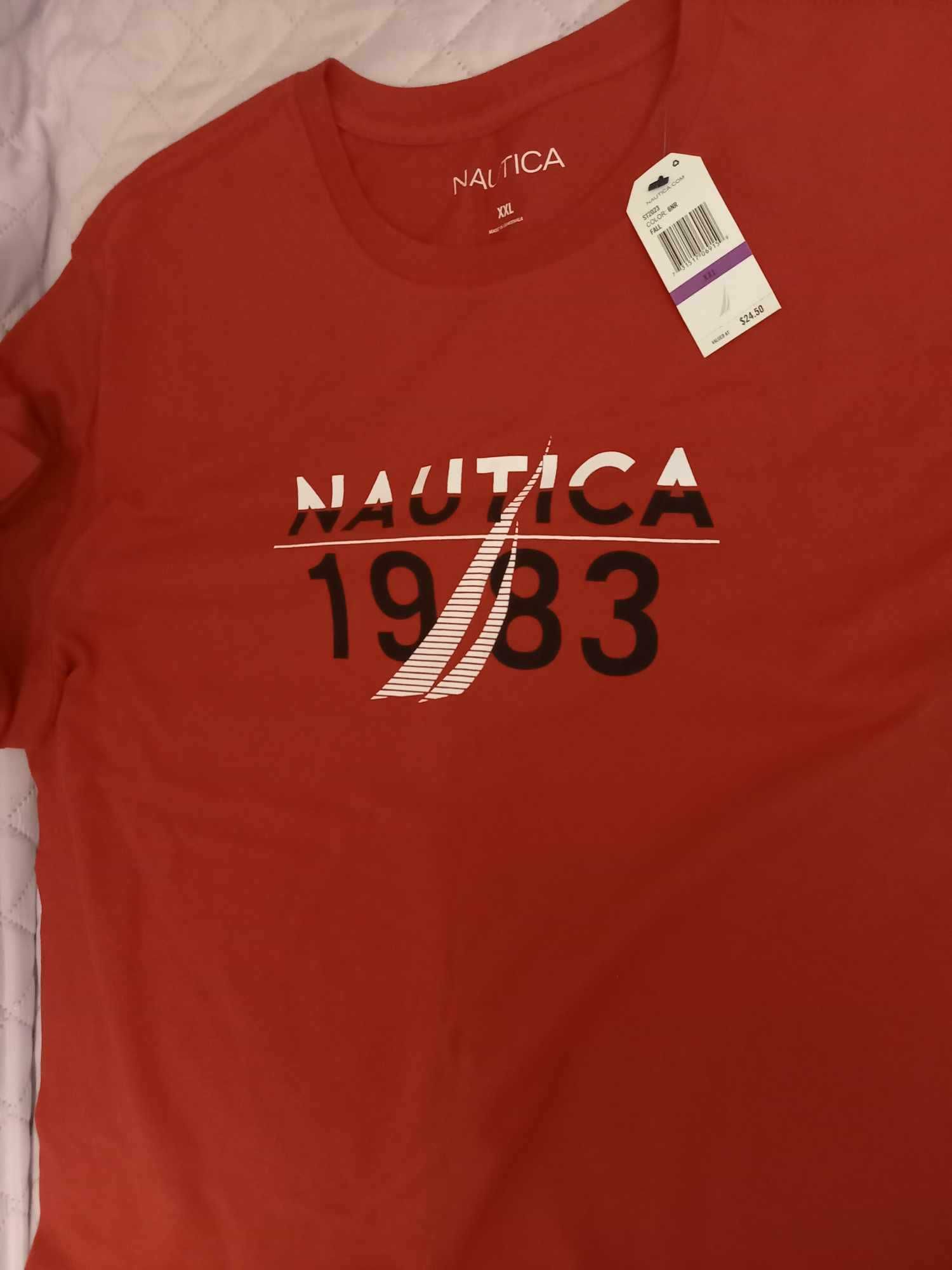 Tricou Nautica XXL nou cu eticheta pe el