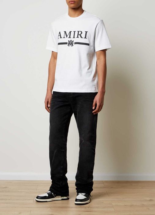 Чисто нова оригинална дизайнерска тениска Amiri с етикети в опаковка!