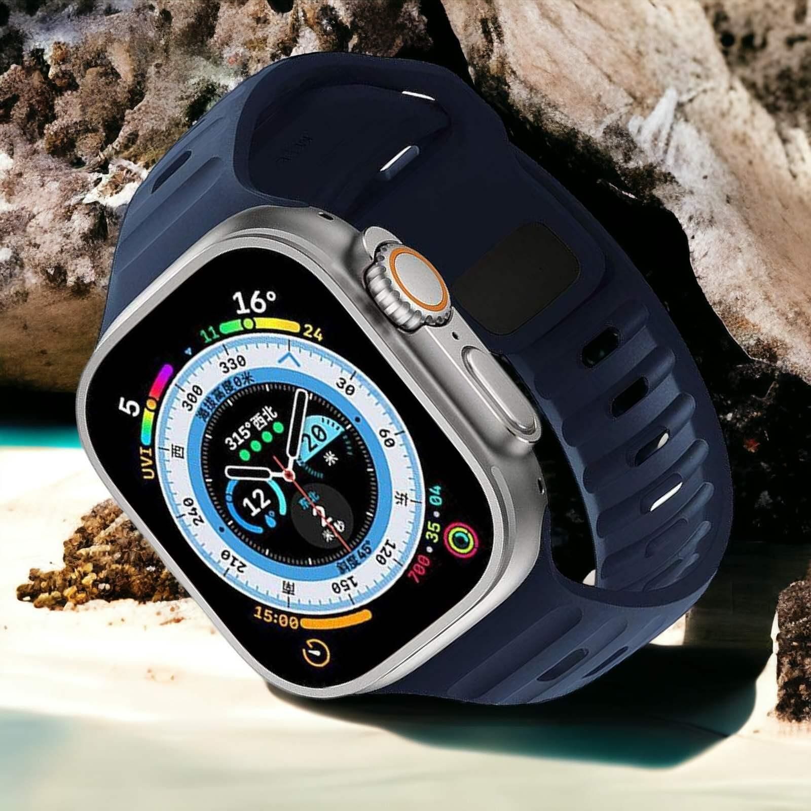 Каишка tech protect icon line за apple watch ultra/ ultra 2 blue
