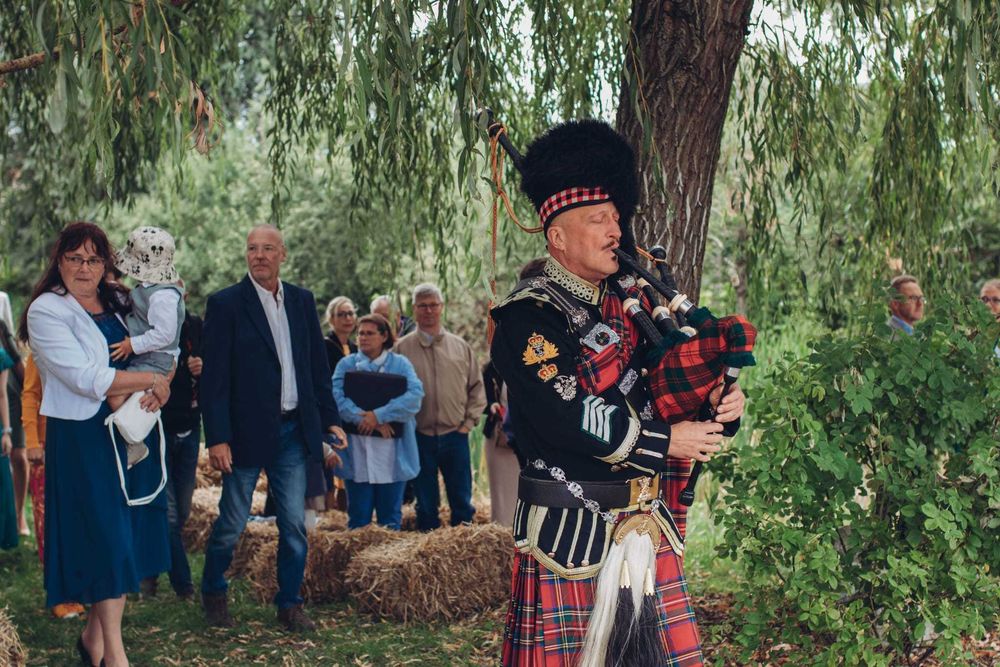 Шотландски гайдар за рождени дни, сватби и балове - София
