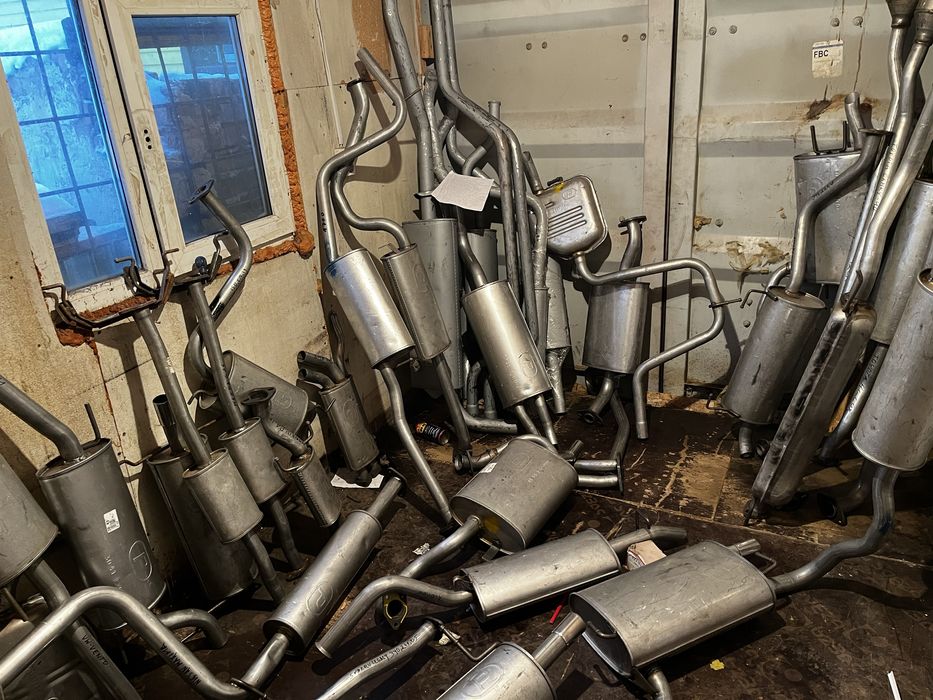 Глушитель тойота камри, глушителя