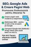 SEO, Google Ads & Creare Pagini Web – Promovare Profesionistă