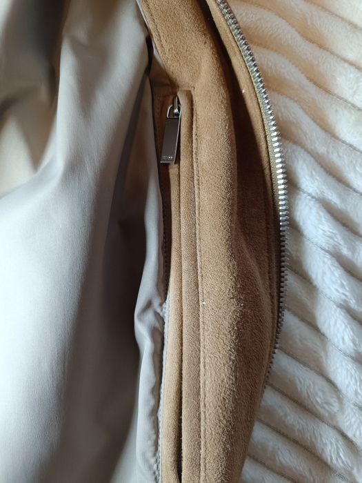 Hugo Boss Alfondo Suede Bomber jacket.