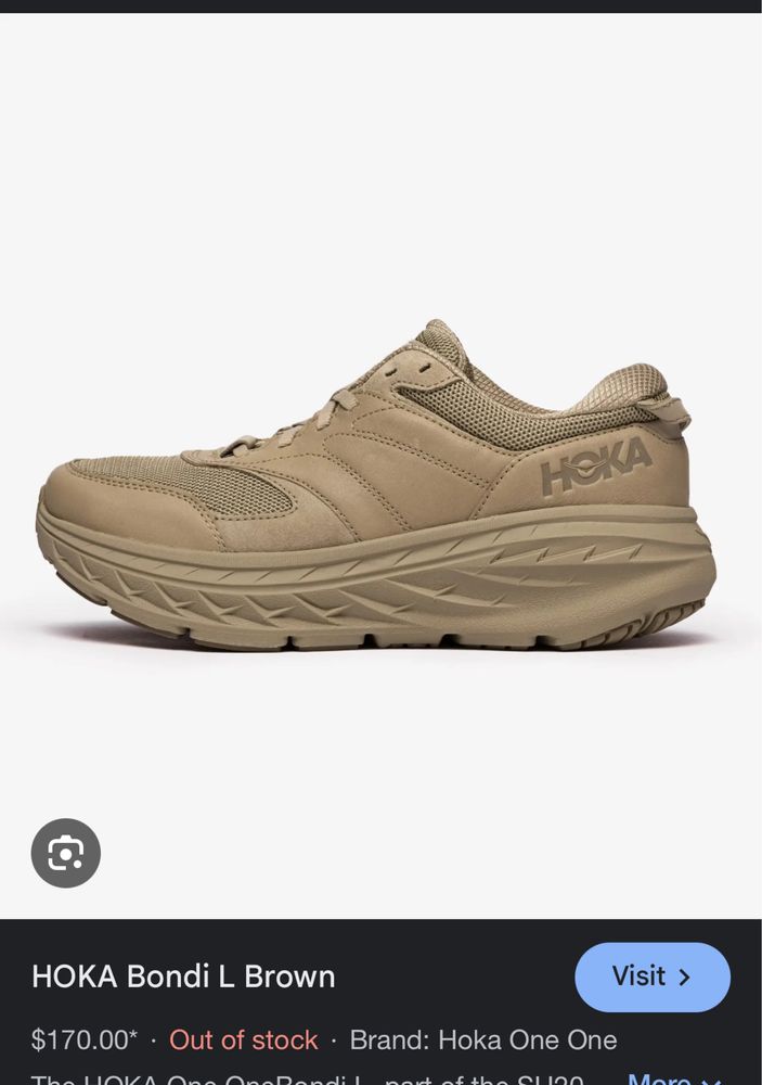 Adidasi Hoka U bondi L talpa de spuma marimea 44,5