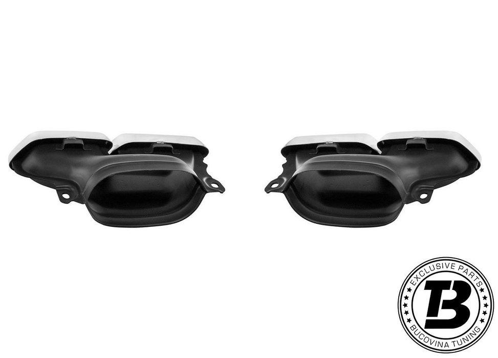 Difuzor Bara Spate cu Ornamente compatibil cu Mercedes C Class W205 C63 Design