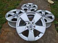 Set jante originale Audi TT/A3/A4/A6 R17, 5x112mm, vw, skoda, seat