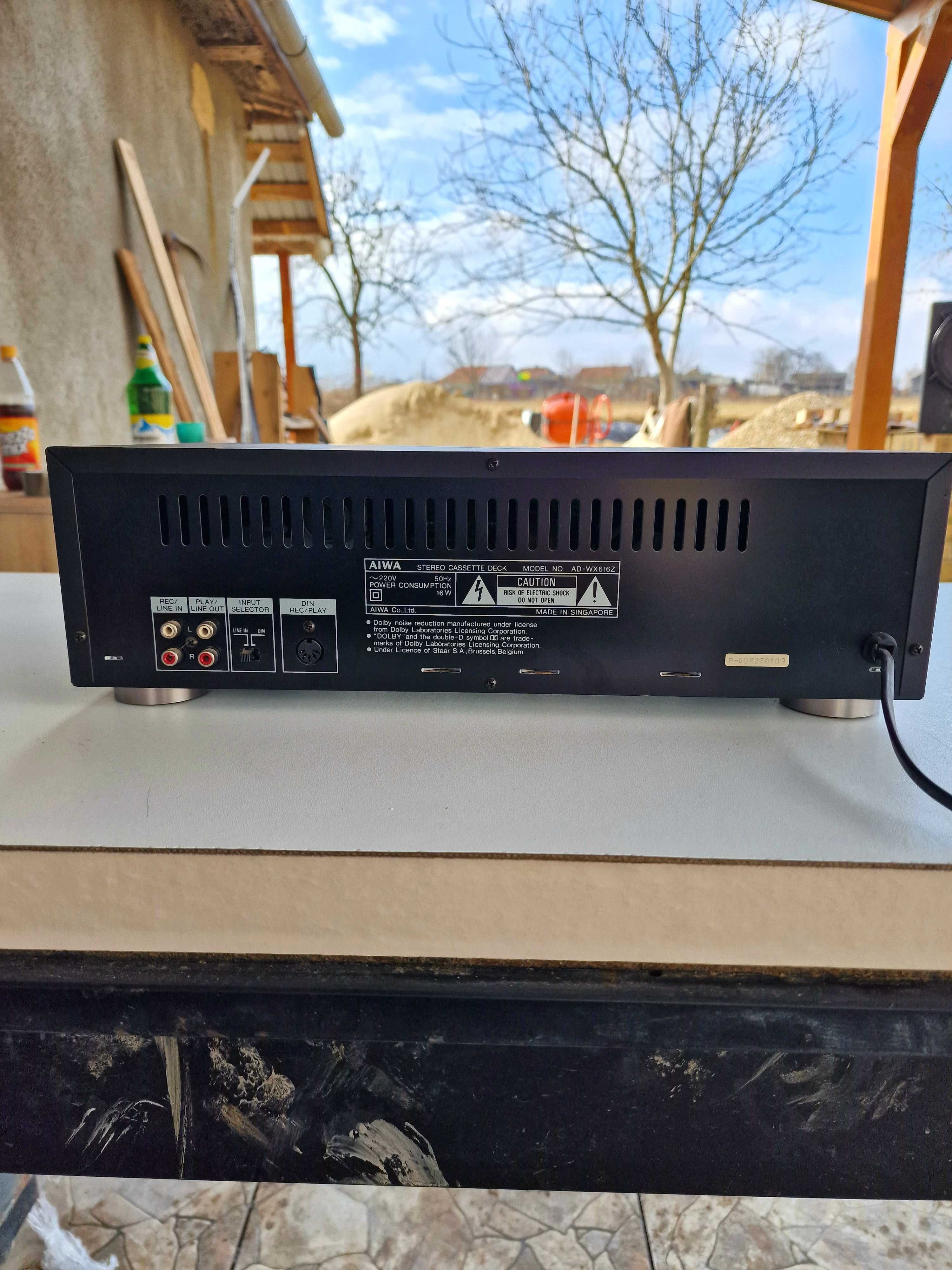 Deck AIWA AD-WX616, in stare perfecta!