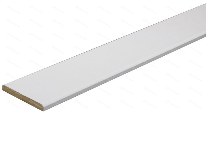 Наличник дверной мдф белый в количстве 33штуки