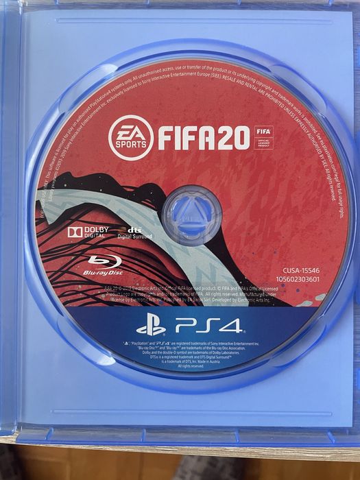 FIFA 20 за PS 4 в перфектно състояние