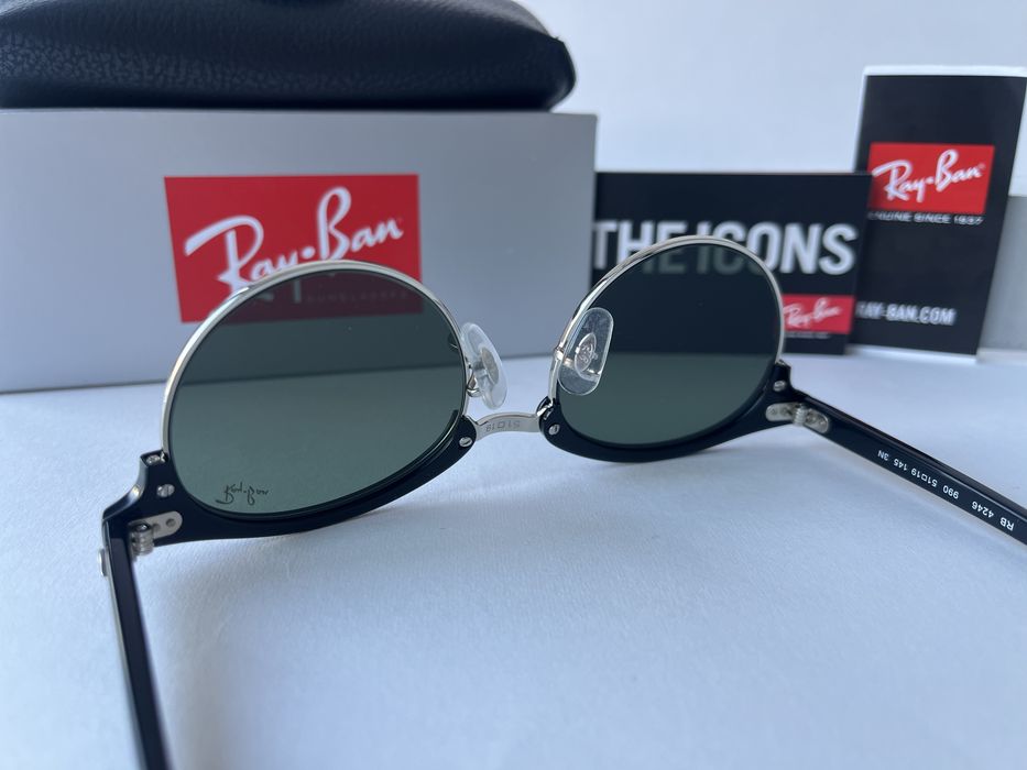 Ochelari de soare Ray Ban 4246 Clubround Noi