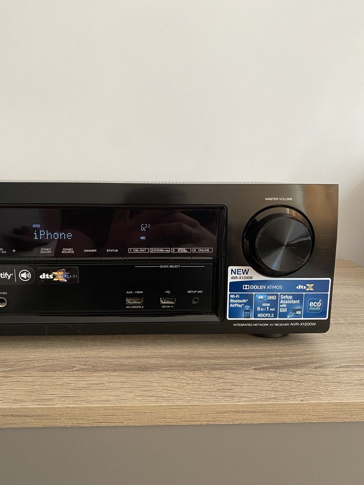 DENON AVR-X2100W- 7X145W- 4K USB WiFi Bluetooth hdmi усилвател ресивър