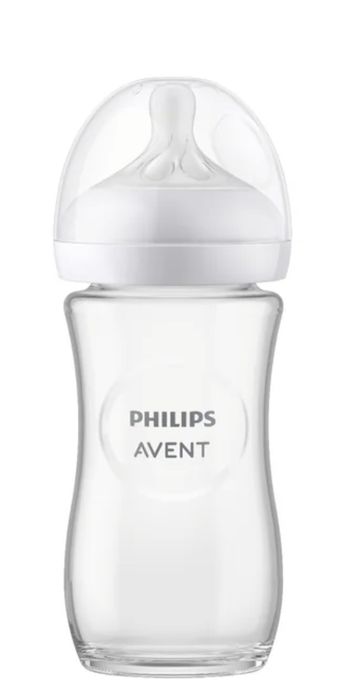 Vand 2 biberoane Philips Avent si Babylove de sticla 240ml tetina noua