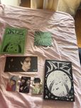 Stray Kids Ate album зелената версия,3 картички,8стикера,фотобук,диск