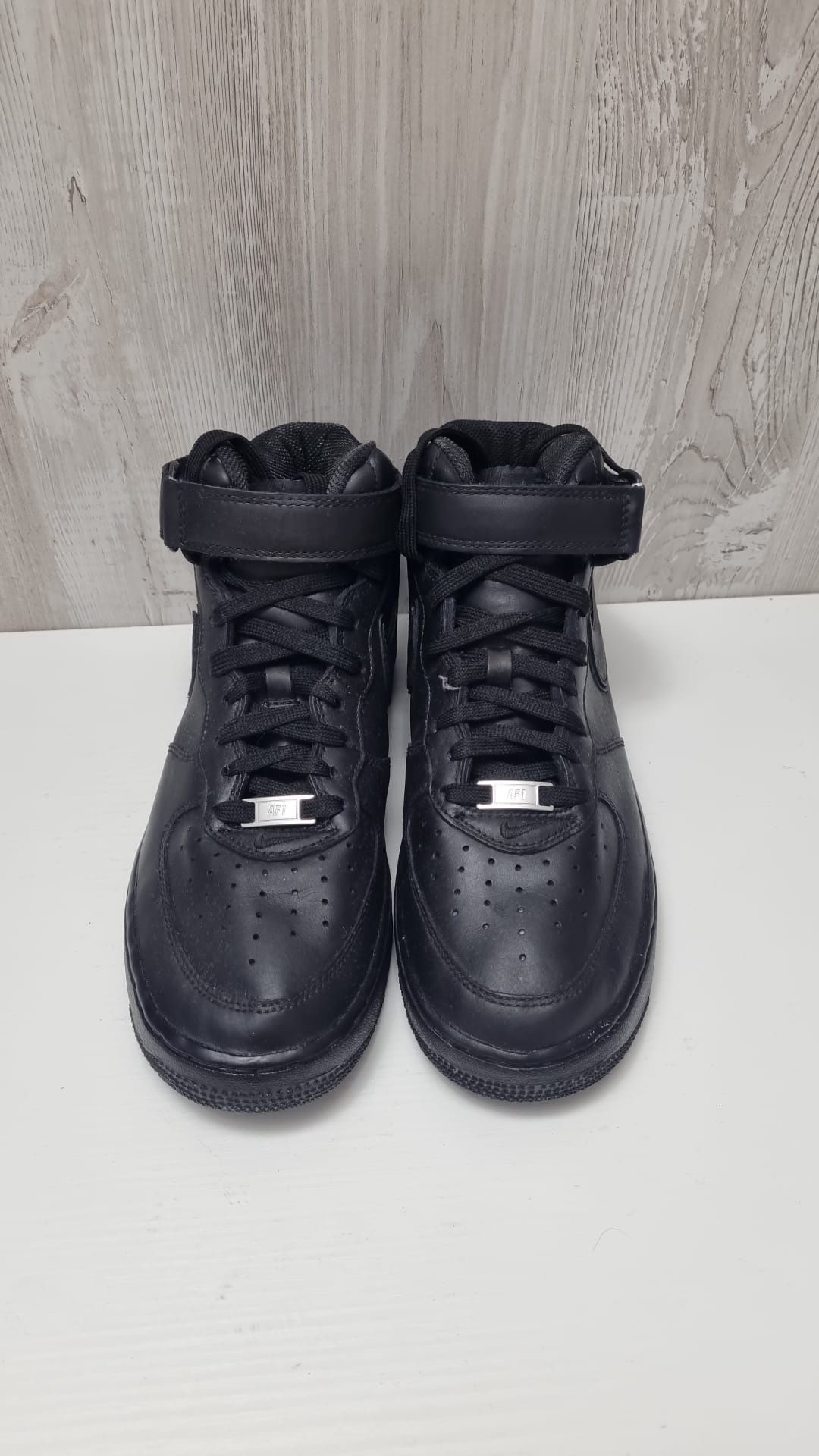 Nike Air Force 1 Mid All Black marime 42.5