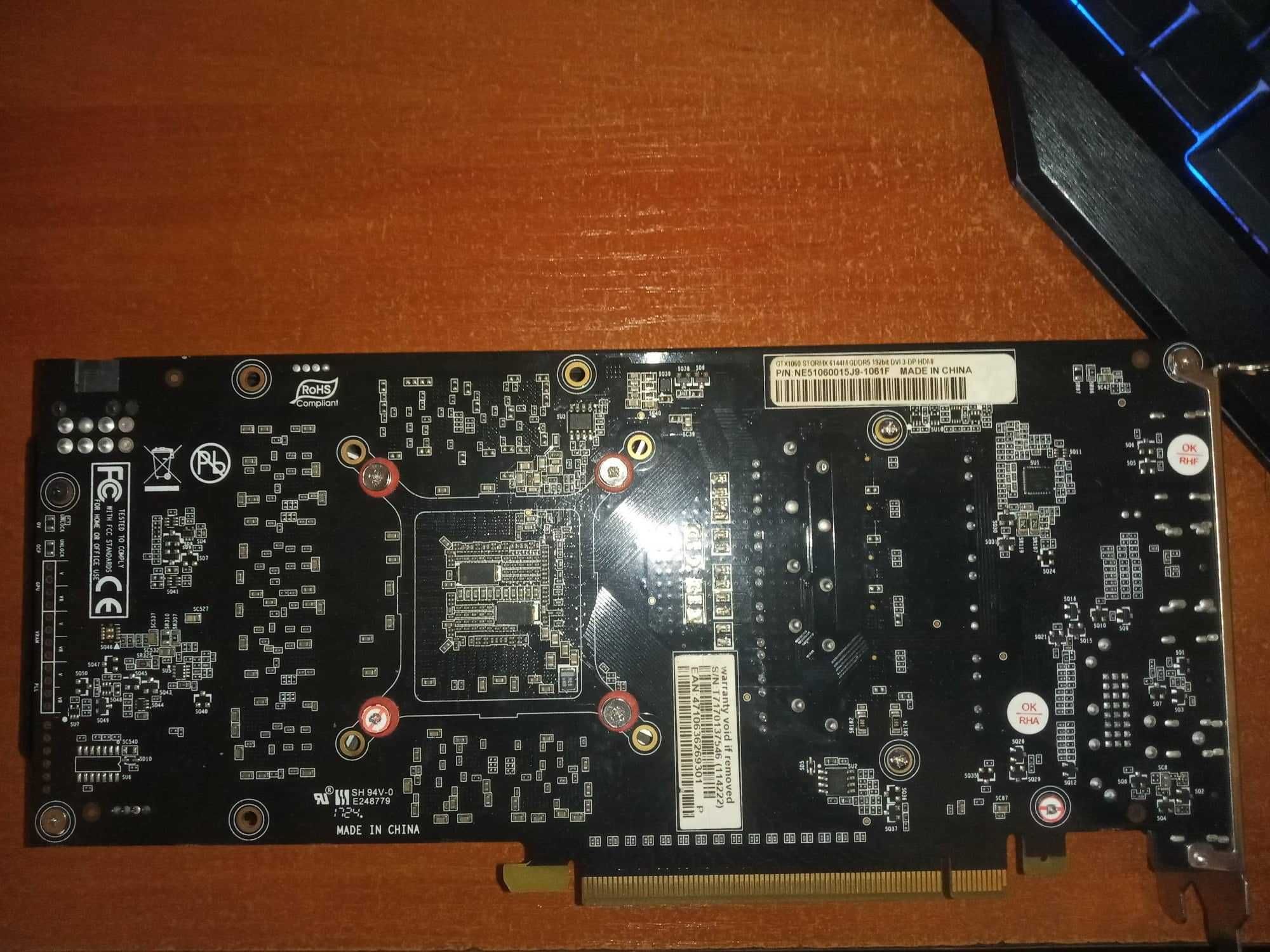 Видеокарта 1060 6GB