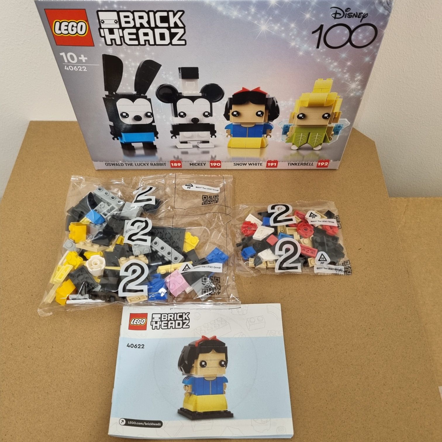 Lego Disney 40622 brickheadz 100CELEBRATION edtion