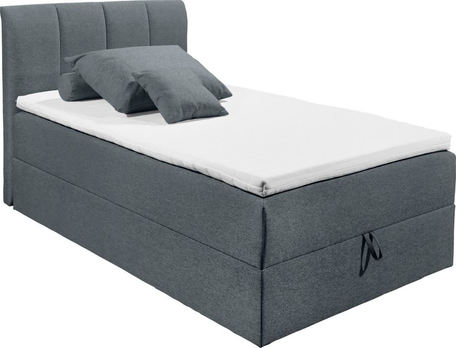 Pat Boxspring Granada cu lada de depozitare 120cm