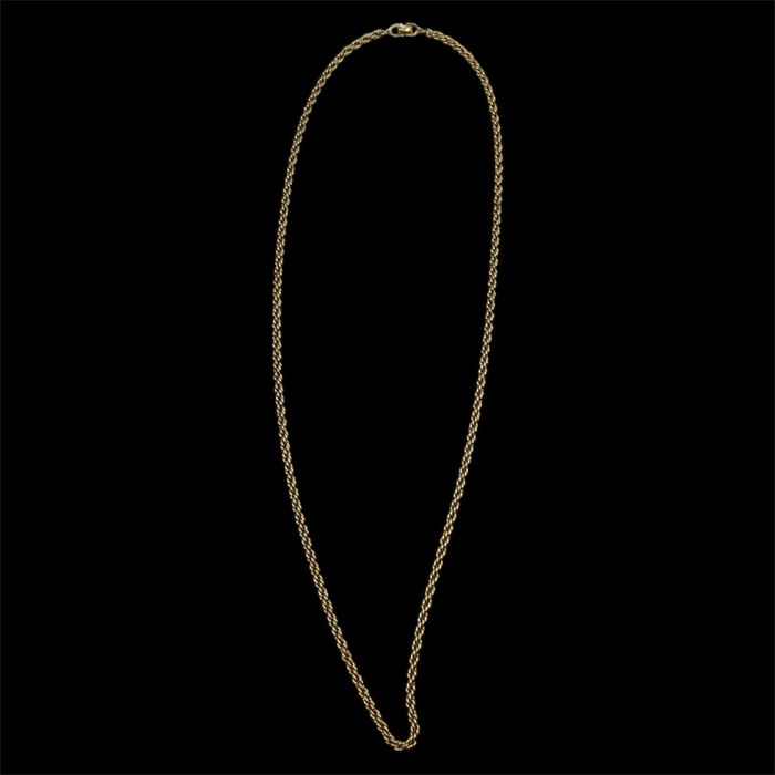 Christian Dior 80th винтидж колие с дебела позлата