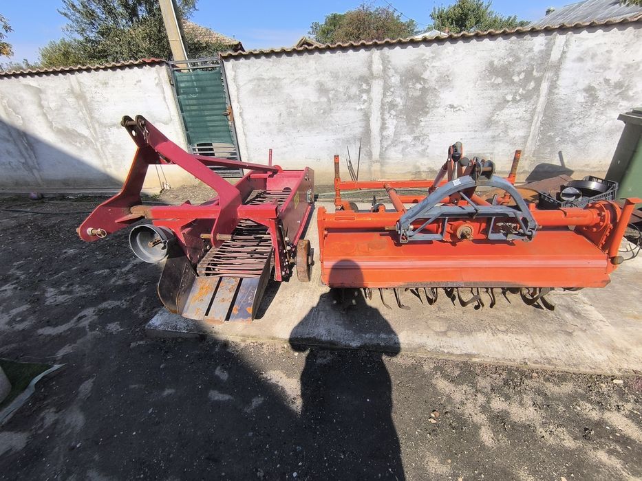 Tractor Kubota GL 220 Granel cu freza si plug, stare FOARTE BUNA