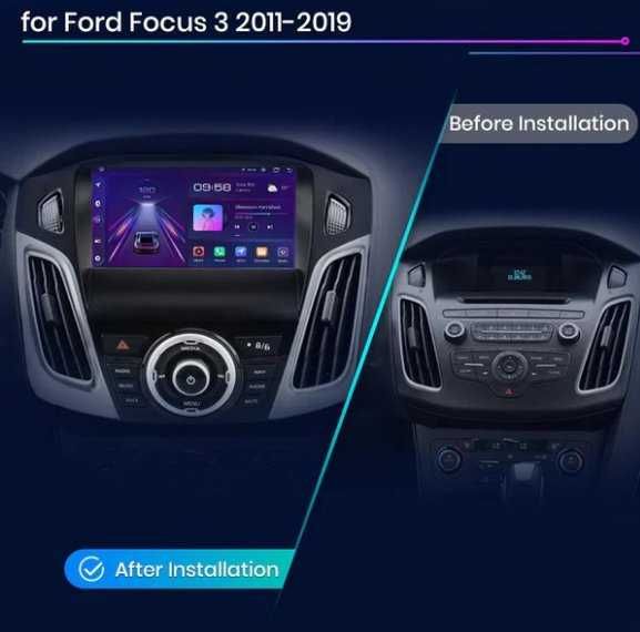 Ford Focus Ford Kuga C-MAX 2011 - 2019 Мултимедия с НАВИГАЦИЯ АНДРОИД