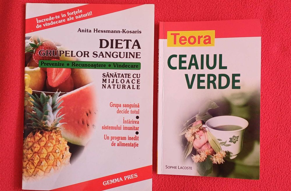 Carti sanatate-2 bucati