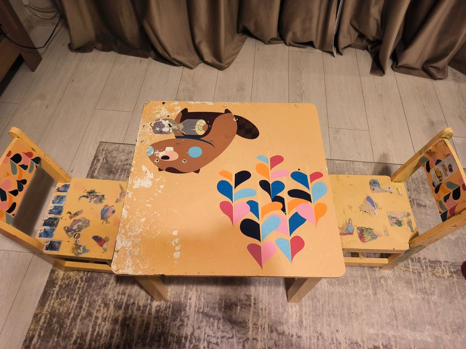 Masa cu scaune copii