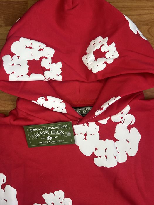 Hanorac Denim Tears Rosu