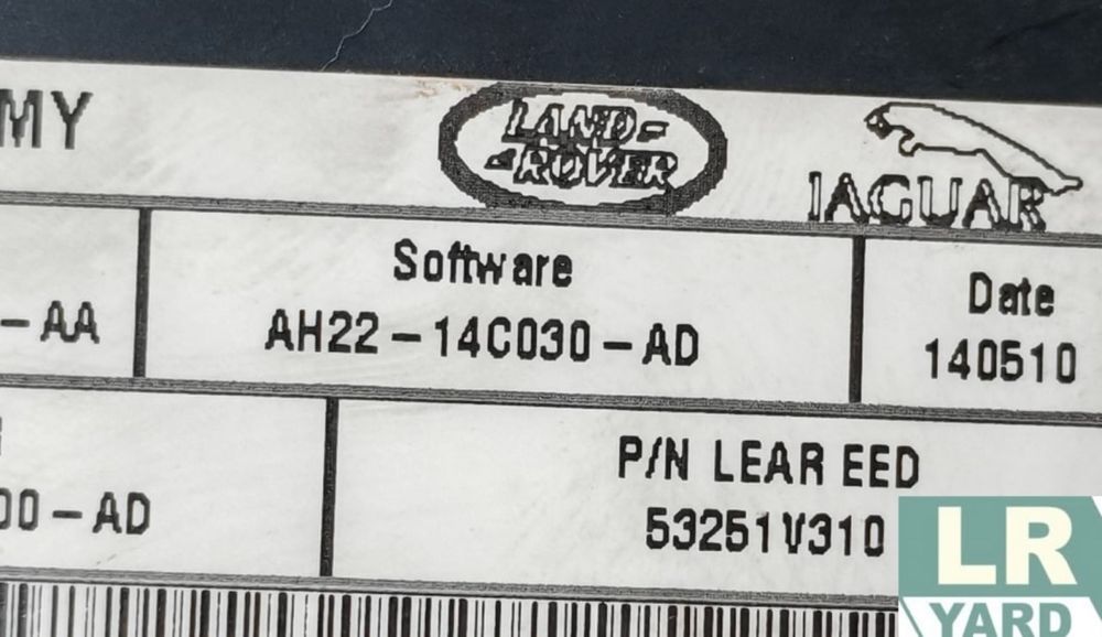 Modul scaun sofer Discovery 4/Jaguar XJ 2010+/Range Rover 2010-2012