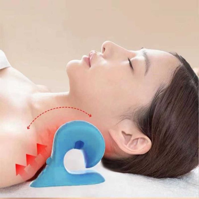 Perna cervicala portabila pentru relaxare gat si umeri, reduce durerea