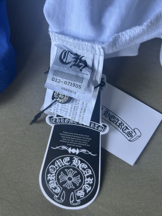 Chrome hearts longsleeve(блуза) blue