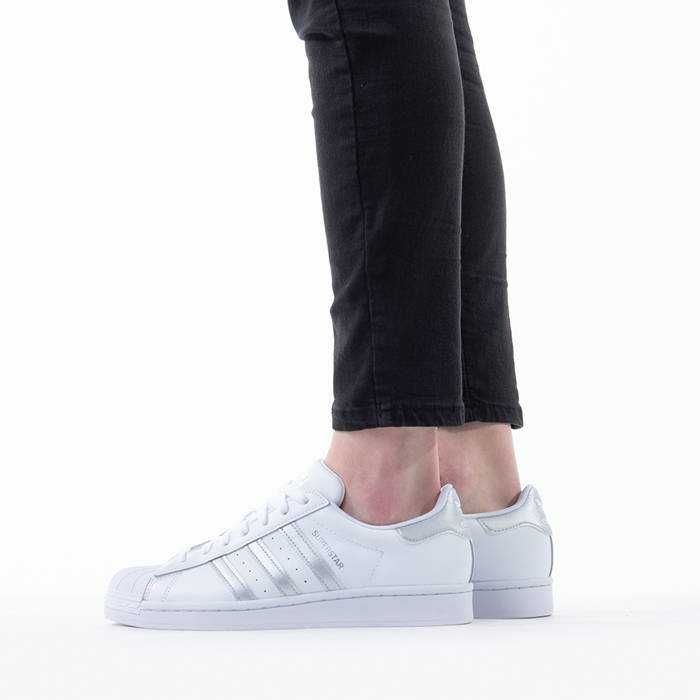 Оригинални маратонки *ADIDAS SUPERSTAR Silver  * EU 42 2/3 - 43 1/3