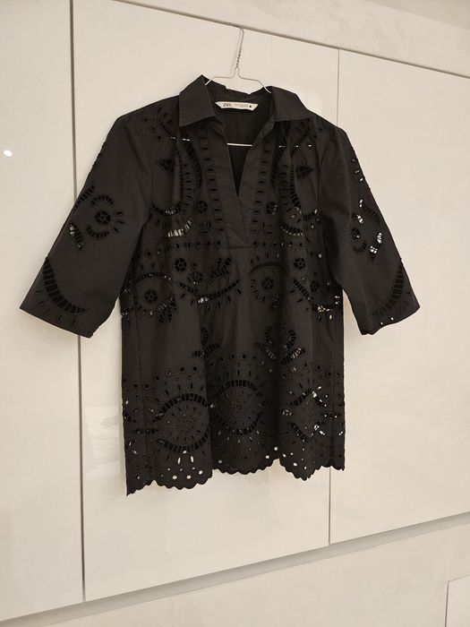 ZARA Lace Collection риза XS