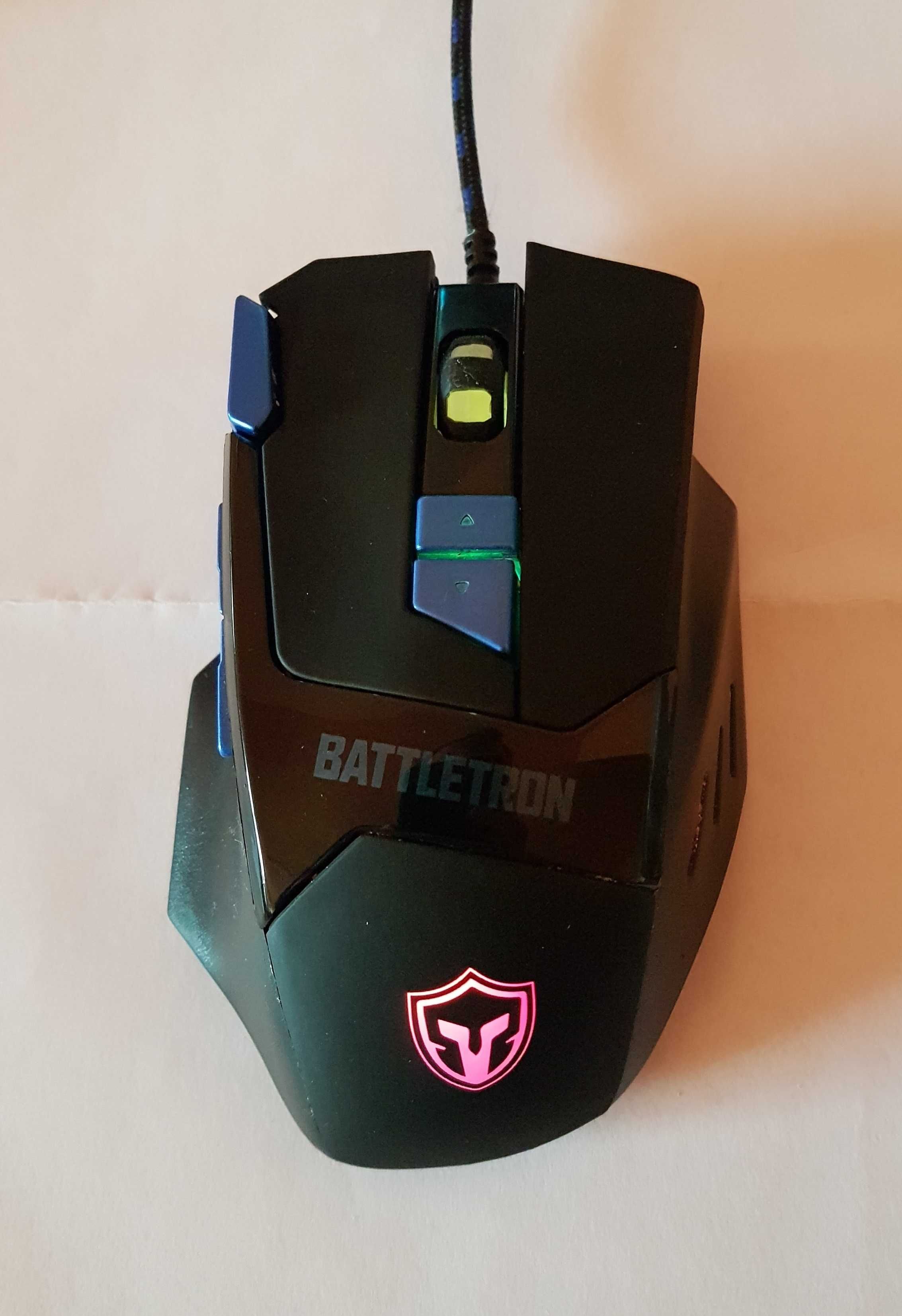 Mouse de Gaming cu lumina Battletron si wireless Corporal T-TGWM100