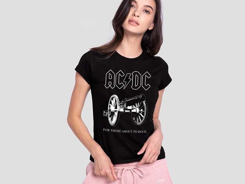 Дамска тениска AC/DC 9 модела всички размери