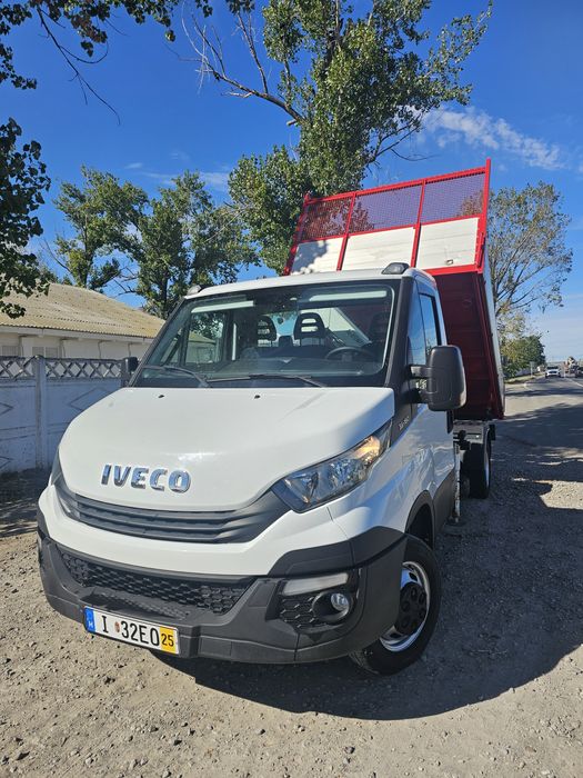 Iveco daily 35c15 Basculabil cu macara,categoria B!