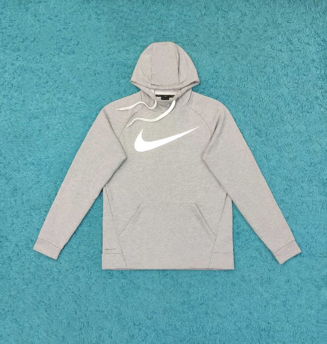 Hanorac Nike Dri Fit Light Grey