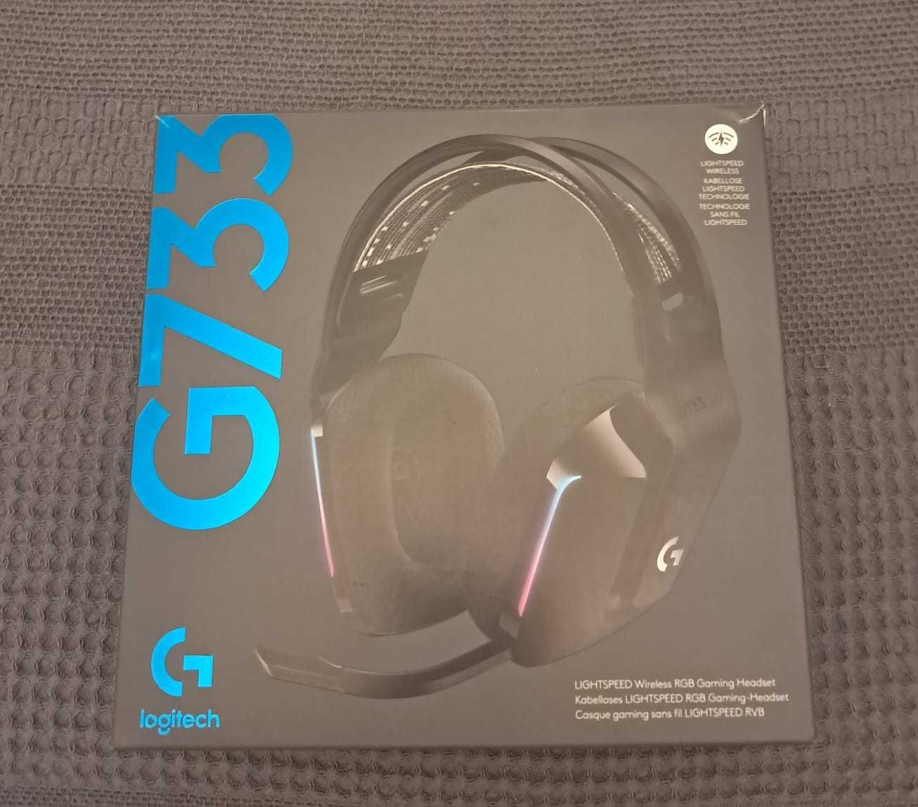 Casti Logitech G733 Lightspeed Wireless RGB Black