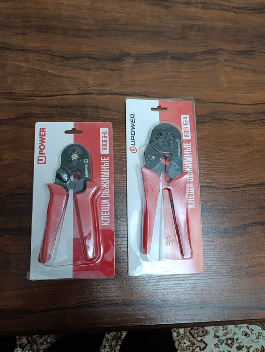 Клещи обжимние 2штук новый